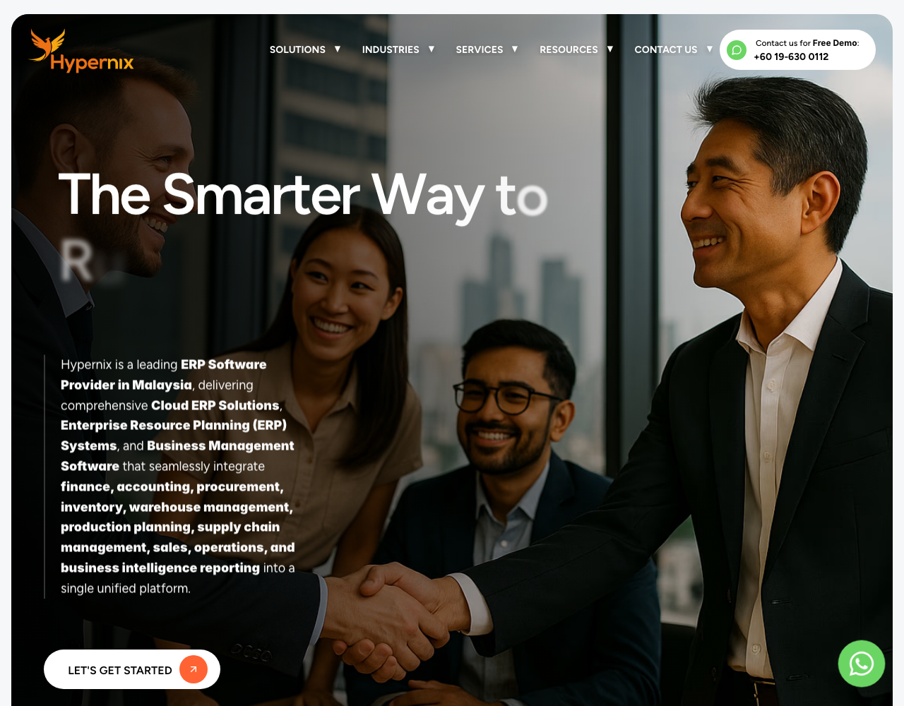 Hypernix ERP Consulting Homepage